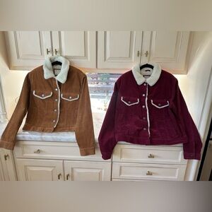 Denim Wool Lined Jackets